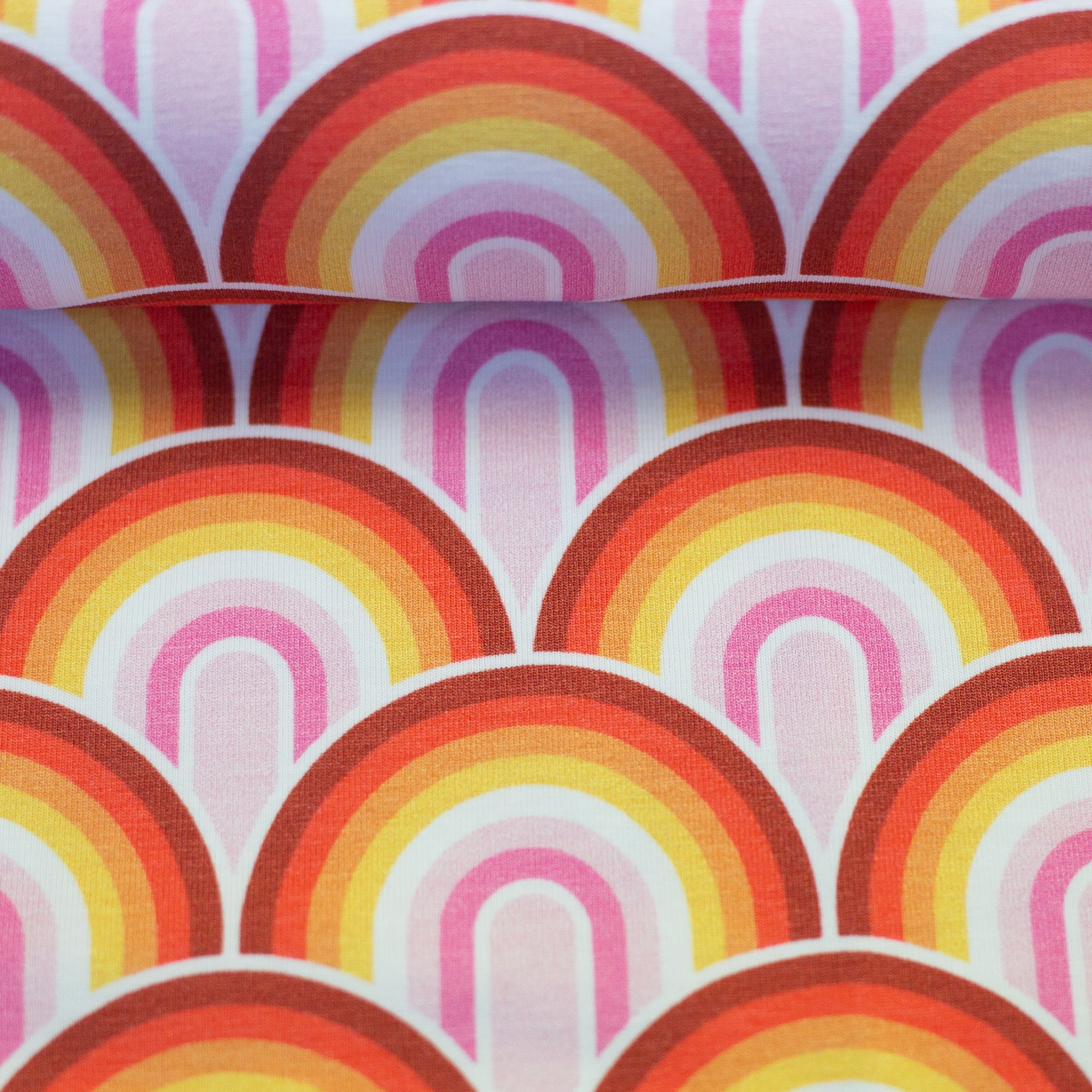 BOMULDSJERSEY - RAINBOWS, PINK