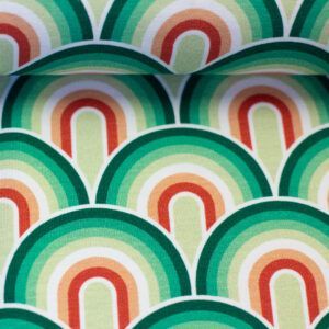 BOMULDSJERSEY - RAINBOWS, GREEN