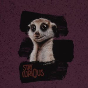FRENCH TERRY - PANEL - STAY CURIOUS
