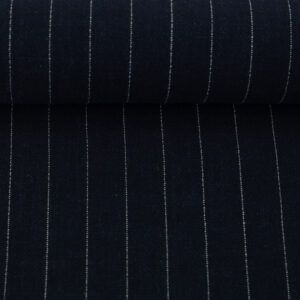 VISKOSE / HØR - MARINEBLÅ M. STRIB
