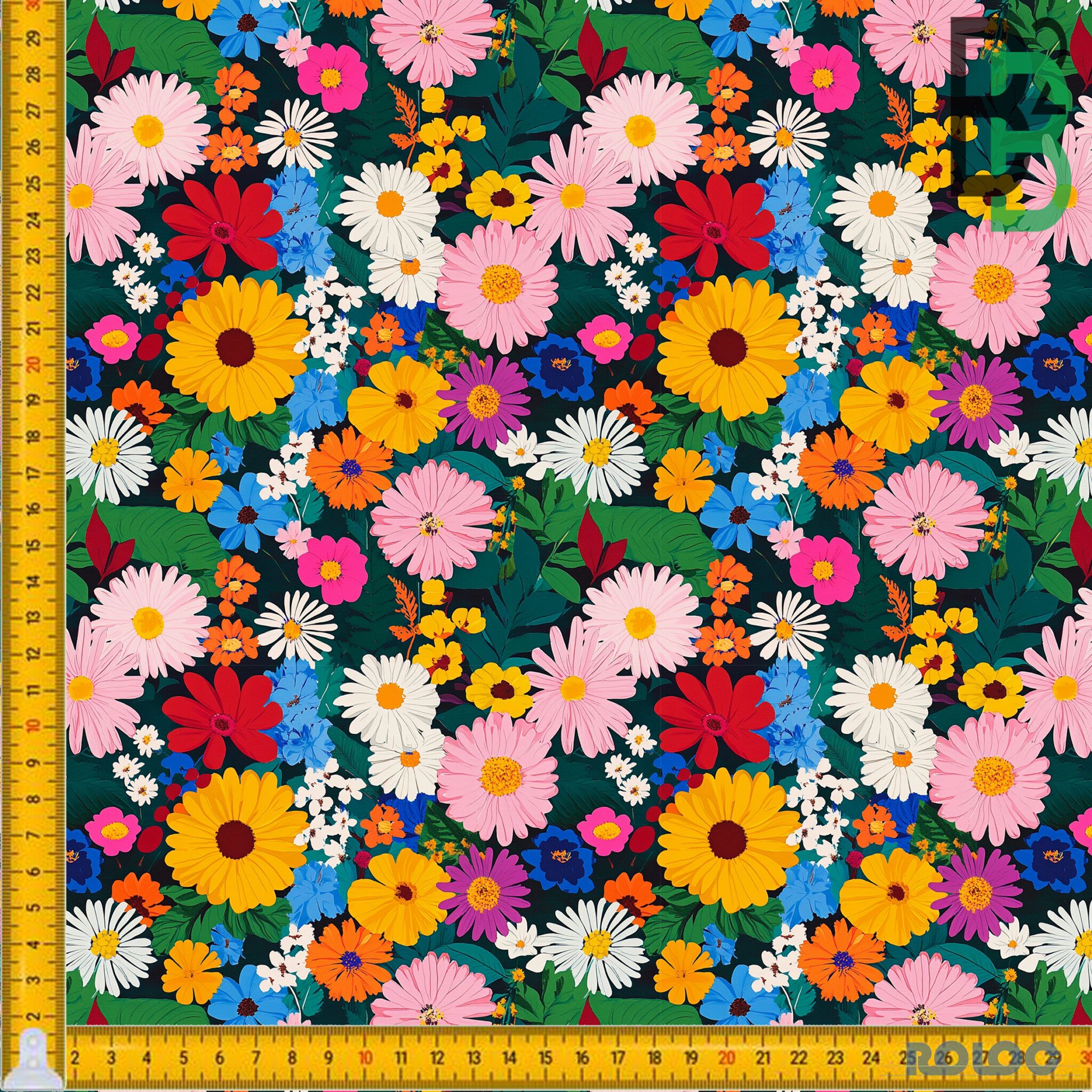 BOMULDSJERSEY - No. 12 FLOWER