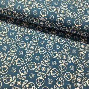 FRENCH TERRY - COZY FOREST, BLUE