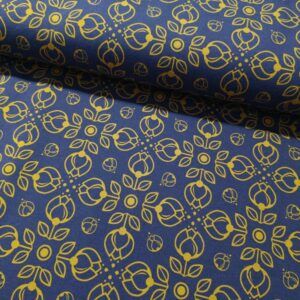 FRENCH TERRY - COZY FOREST, PURPLE