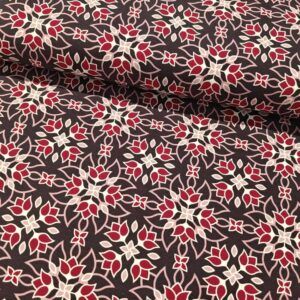 BOMULDSJERSEY - COZY FOREST, RED