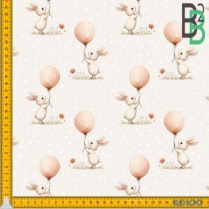 BOMULDSJERSEY - BUNNY BALLOON