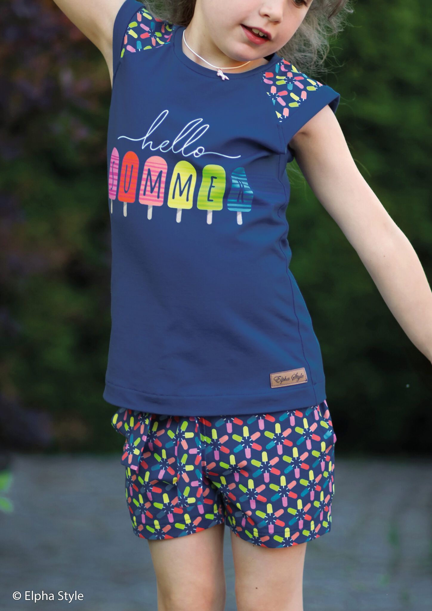 BOMULDSJERSEY - HAPPY SUMMER, IS - Billede 5