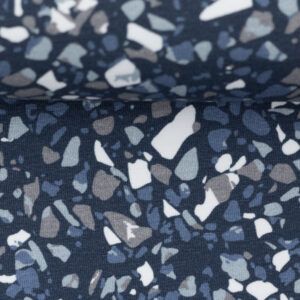 BOMULDSJERSEY - TERRAZZO, BLÅ
