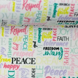 BOMULDSJERSEY - HAPPY LOVE AND PEACE