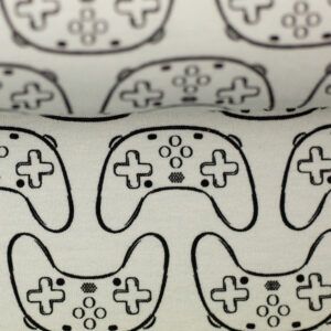 BOMULDSJERSEY - GAMER, LYS GRÅ