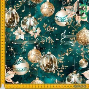 BOMULDSJERSEY - GreenOrnament- FORUDBESTILLING