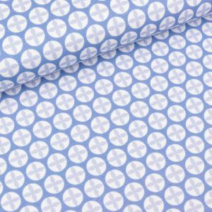 BOMULDSJERSEY - LOTUS DREAMS, BLÅ