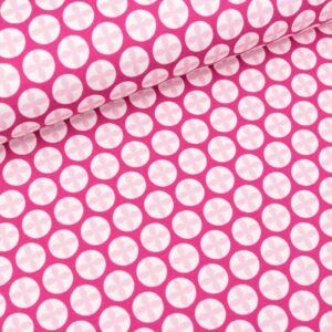 BOMULDSJERSEY - LOTUS DREAMS, LYSERØD