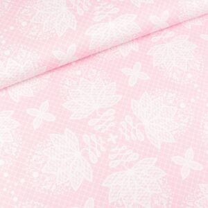 BOMULDSJERSEY - LOTUS DREAMS, LYSERØD