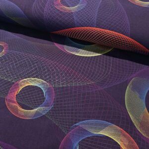 BOMULDSJERSEY - RINGS, LILLA