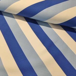 FRENCH TERRY - UP + DOWN, BLÅ