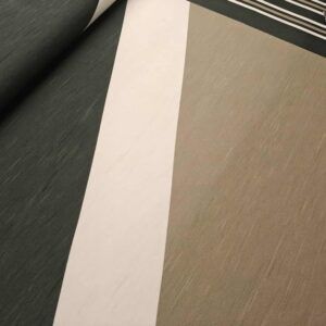 FRENCH TERRY - COLOR BLOCKING - GRØN - 1M PANEL