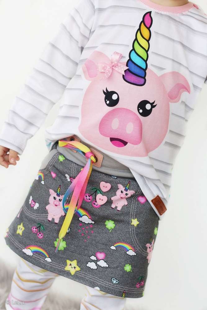 BOMULDSJERSEY - SCHWEINHORN - REST 0,65 M - Billede 2