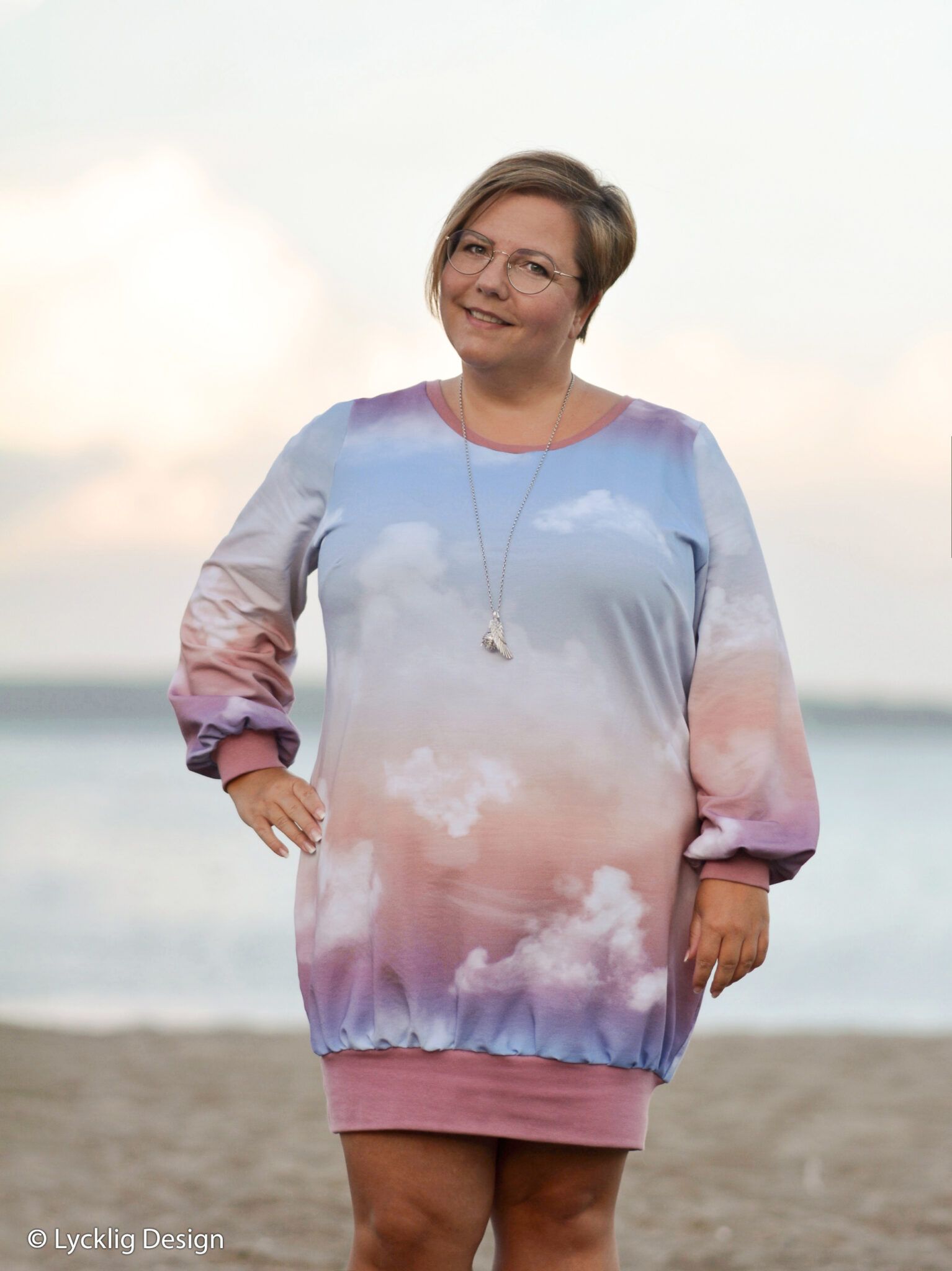 FRENCH TERRY - CLOUDY SKY - Billede 2