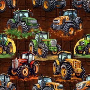 BOMULDSJERSEY - TRACTOR BROWN