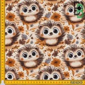 FRENCH TERRY - CUTE HEDGEHOG