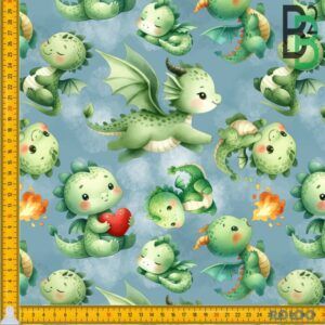 BOMULDSJERSEY - GREEN DRAGON