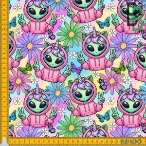 FRENCH TERRY - UNI ALIEN