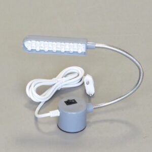 LED symaskinelampe m. magnet