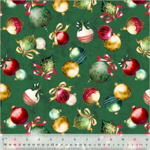 BOMULD - HOLIDAY SPLENDOR - GRØN