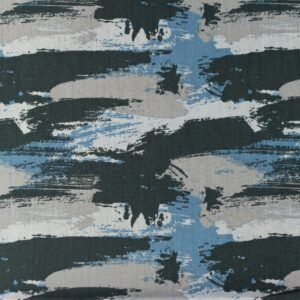 BOMULD -  POPLIN -  Graffiti Camouflage - JEANS