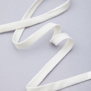 FLAD ANORAKSNOR - 10 MM - CREAMY WHITE