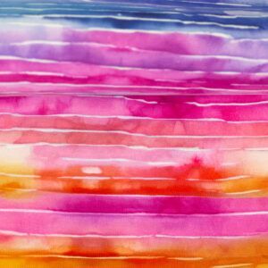 BOMULDSJERSEY - MULTICOLOR STRIPES