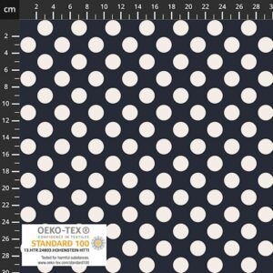 BOMULDSJERSEY - DOTS NAVY
