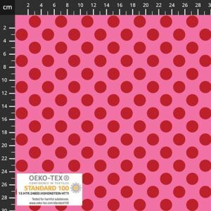 BOMULDSJERSEY - DOTS PINK