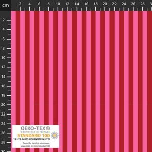 BOMULDSJERSEY - STRIPES PINK