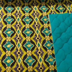 STEPPER BOMULD - GRØN/PETROL