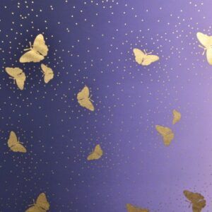 LYCRA TRÆNINGS + BADETØJ - GOLDEN BUTTERFLIES - UV50