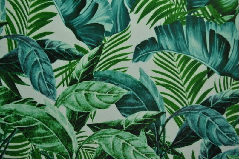 LYCRA TRÆNINGS + BADETØJ - GREEN LEAVES - UV50