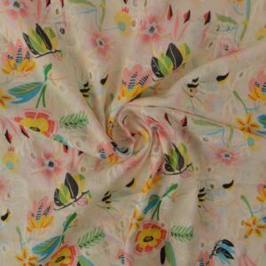 BRODERI ANGLAISE - FLOWER WILD
