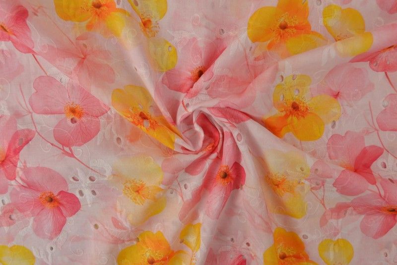 BRODERI ANGLAISE - FLOWER PASTEL