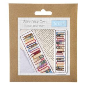 BRODERI KIT - BOOKMARK - BOOKS