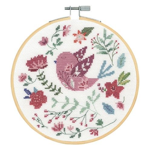 BRODERI KIT - DMC - BIRD