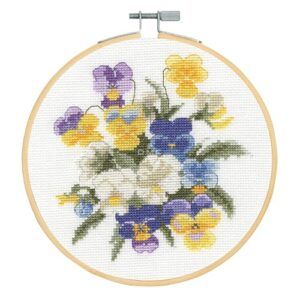 BRODERI KIT - DMC - VIOLETS