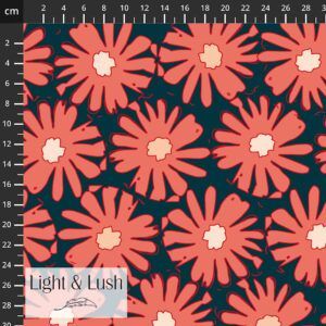VISKOSE - LUSH FLOWERS