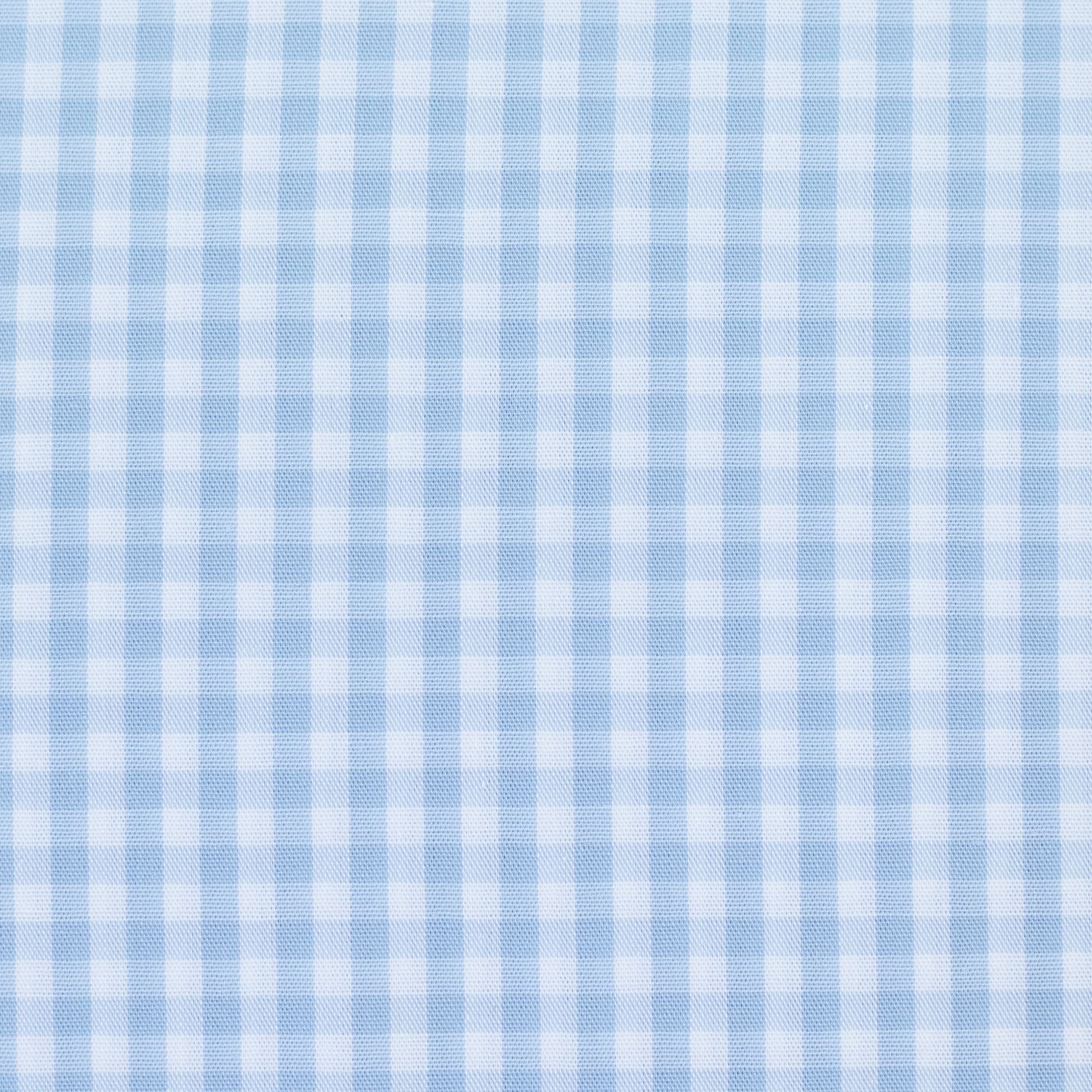 BOMULDS POPLIN - KØKKENTERN LYSEBLÅ - 3MM - Billede 2