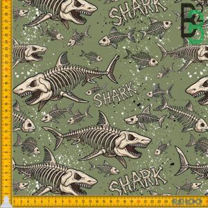 FRENCH TERRY - BONE SHARK
