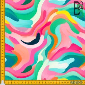 BOMULDSJERSEY - PastelStrokes