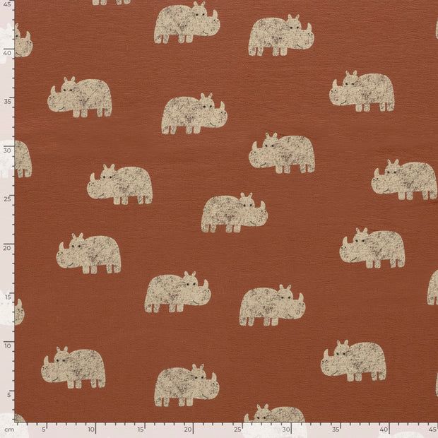 TERRY RHINO CREPE - Billede 5