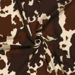 BOMULDSJERSEY – ABSTRAKT BROGET