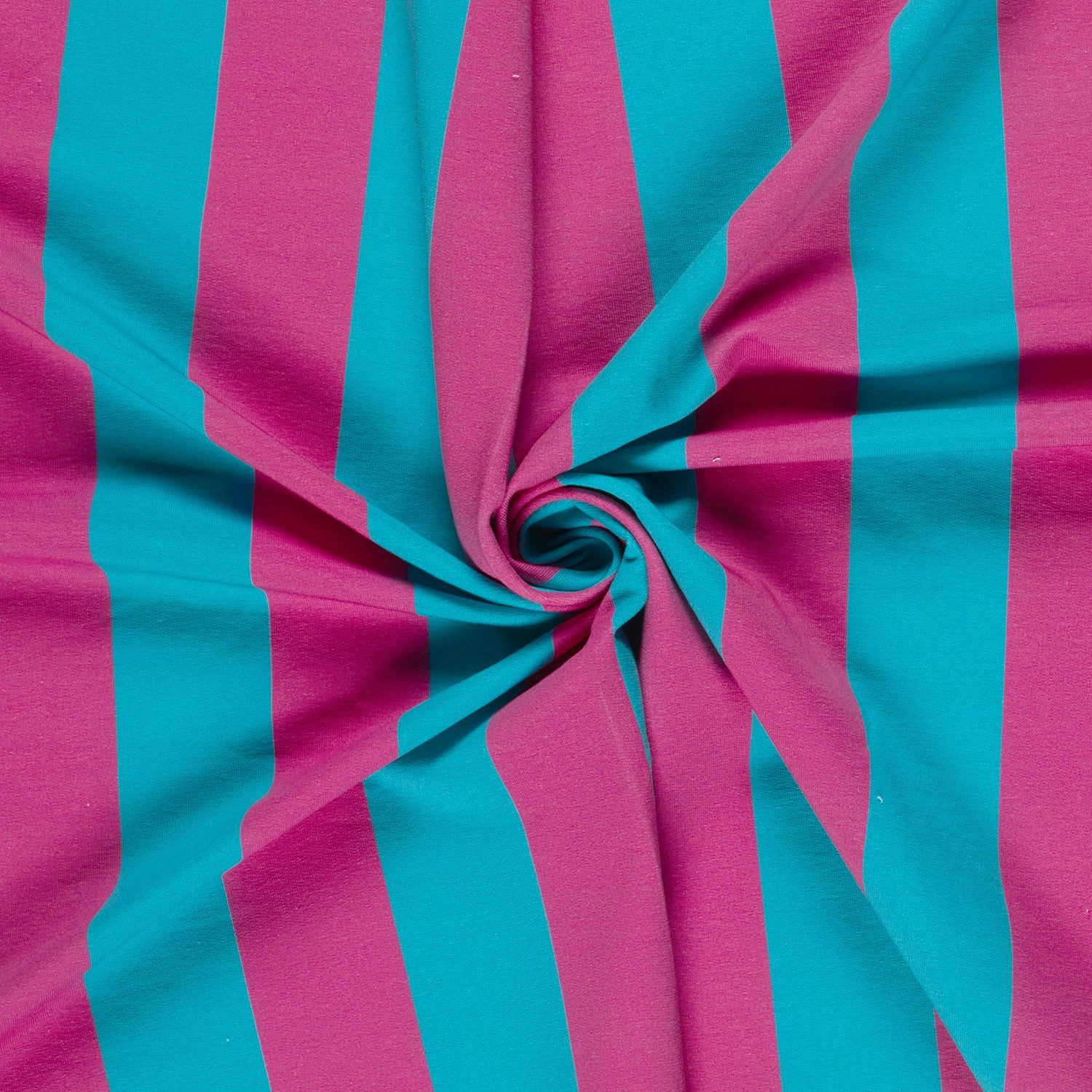 FRENCH TERRY – LEOPARD BLÅ/PINK