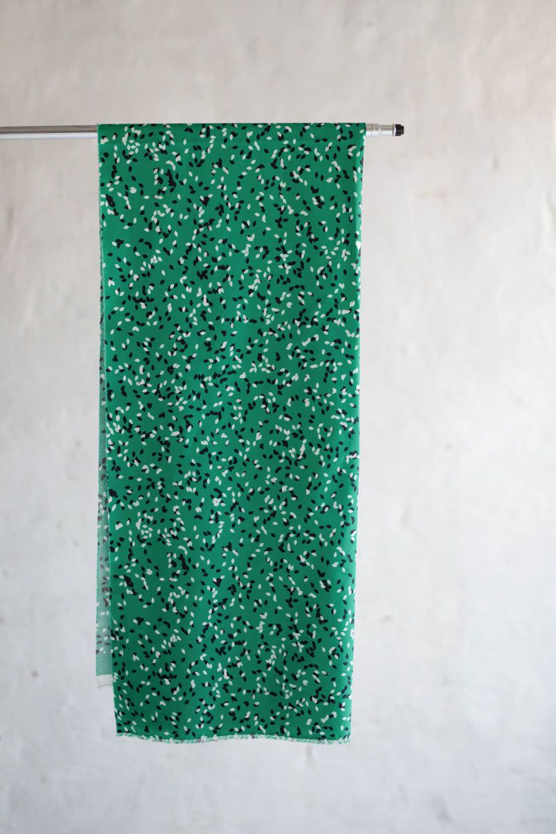 POPLIN - TILLY - JOLLY GREEN - Billede 2